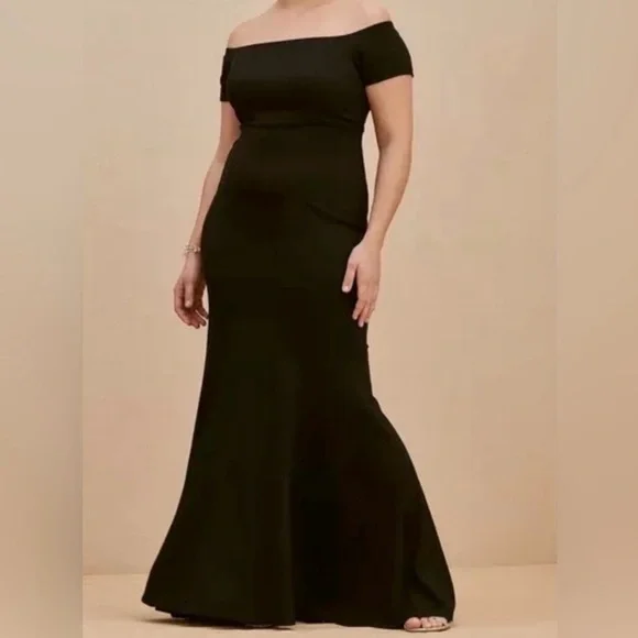 Torrid Black Strapless Dress - Picture 1 of 3